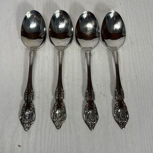 Oneida Brahms Community‎ 7” Tablespoon Stainless Steel Flatware set of 4